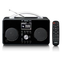 Lenco PIR-645 - přenosné internetové rádio - W-LAN - přijímač DAB+ a FM - Bluetooth - 2,6" TFT displej - 4 paměťová tlačítka - f